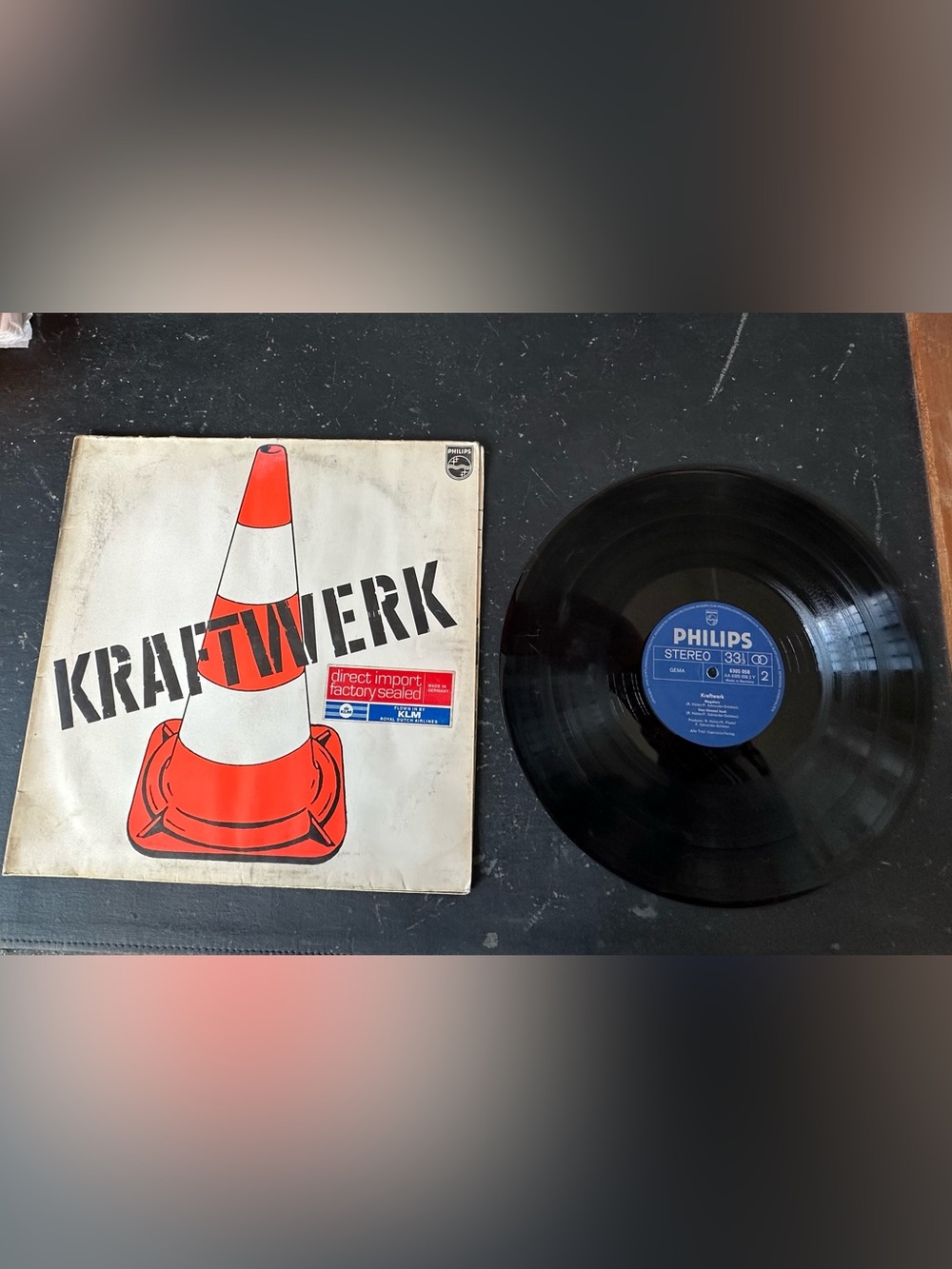 Vintage 1970 Kraftwerk Debut Vinyl Album - Original German Pressing Philips